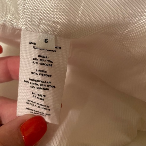 Helmut Lang white blazer/jacket - Picture 15 of 16